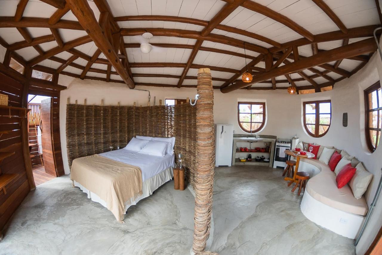 Pôrto de Pedras Eco Loft Maymuna: Seu Loft Ecologico Pertinho Da Praiaヴィラ エクステリア 写真